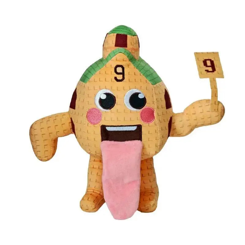NOVO Steal A Brainrot Esok Sekolah Pelúcia Jogo Quente Periférico Plushie Bonito Dos Desenhos Animados No. 9 casa boneca de pelúcia brinquedo gamer fãs presente