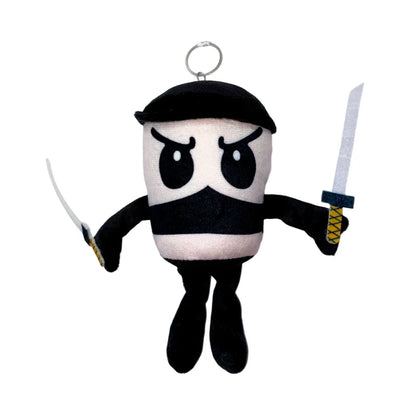 [GD] Small Brainrot character shaped keychain plush, assorted