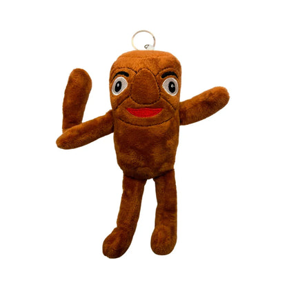 [GD] Small Brainrot character shaped keychain plush, assorted