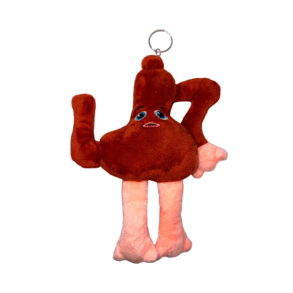 [GD] Small Brainrot character shaped keychain plush, assorted