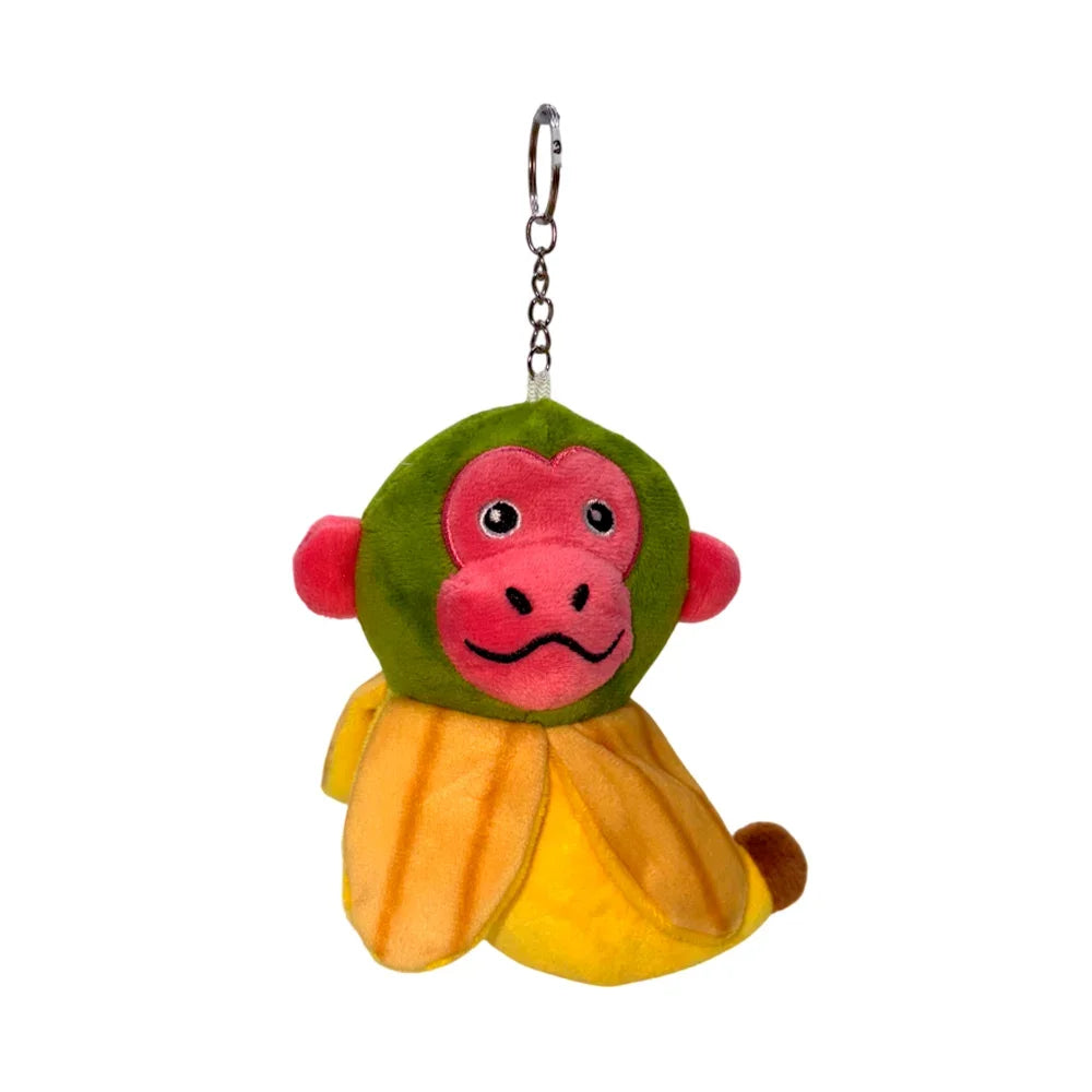 [GD] Small Brainrot character shaped keychain plush, assorted