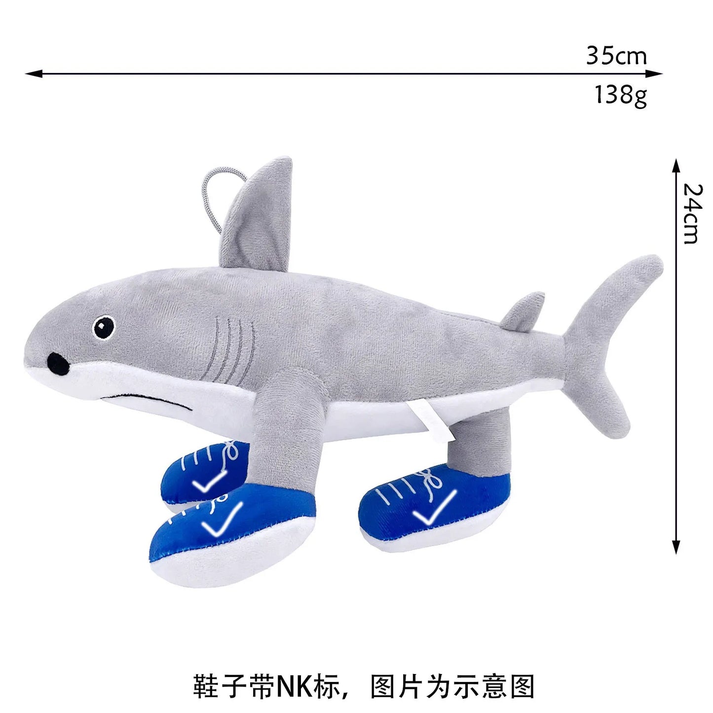 2025 New Italian Brainrot Tung Sahur Plush Toy Tralalero Tralala Shark Meme Stuffed Doll | Fun and Cute Plush Toy