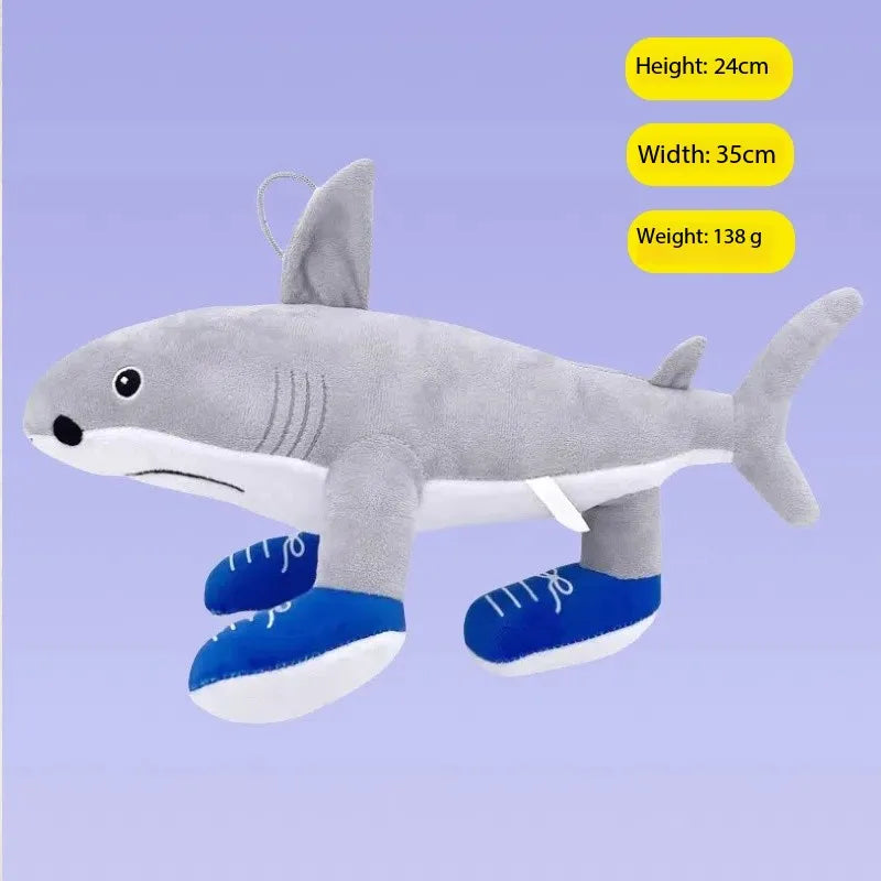 New Arrival  Plush Pillow Toys Italian Brainrot Tralalero Tralala Tung Tung Tung Sahur Stuffed Doll  Decorative Throw Pillow