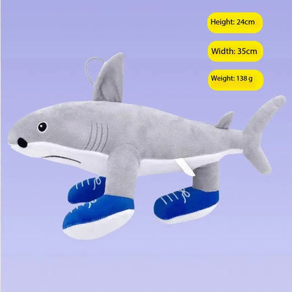 New Arrival  Plush Pillow Toys Italian Brainrot Tralalero Tralala Tung Tung Tung Sahur Stuffed Doll  Decorative Throw Pillow