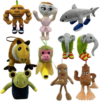 New Arrival  Plush Pillow Toys Italian Brainrot Tralalero Tralala Tung Tung Tung Sahur Stuffed Doll  Decorative Throw Pillow