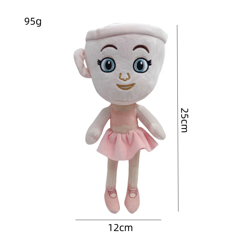 High Quality New Arrival Italian Brainrot Character Plush Toy Italian Brainrot Tung Tung Tung Sahur Tralalero Tralala Plushies