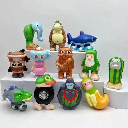 Cérebro italiano criativo squeeze brinquedo engraçado tung tung sahur tralalero tralala tubarão brinquedo periféricos derivados ornamentos presentes