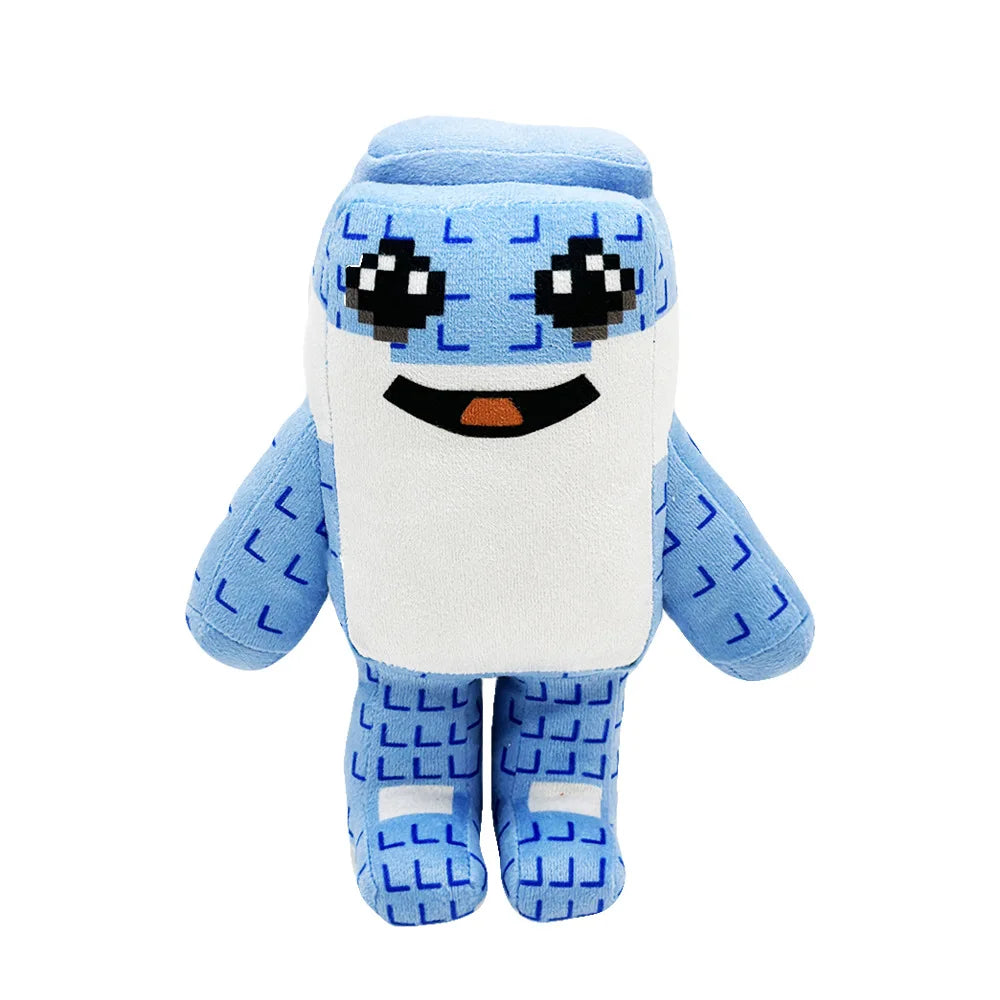 NOVO Steal A Brainrot Esok Sekolah Pelúcia Jogo Quente Periférico Plushie Bonito Dos Desenhos Animados No. 9 casa boneca de pelúcia brinquedo gamer fãs presente