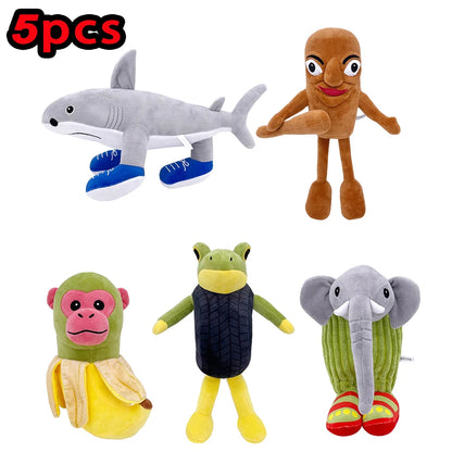 37 estilo tralalelo tralala pelúcia tungtung italiano brainrot al tralalero tralala boneca de pelúcia recheado travesseiro macio brinquedos personalizados