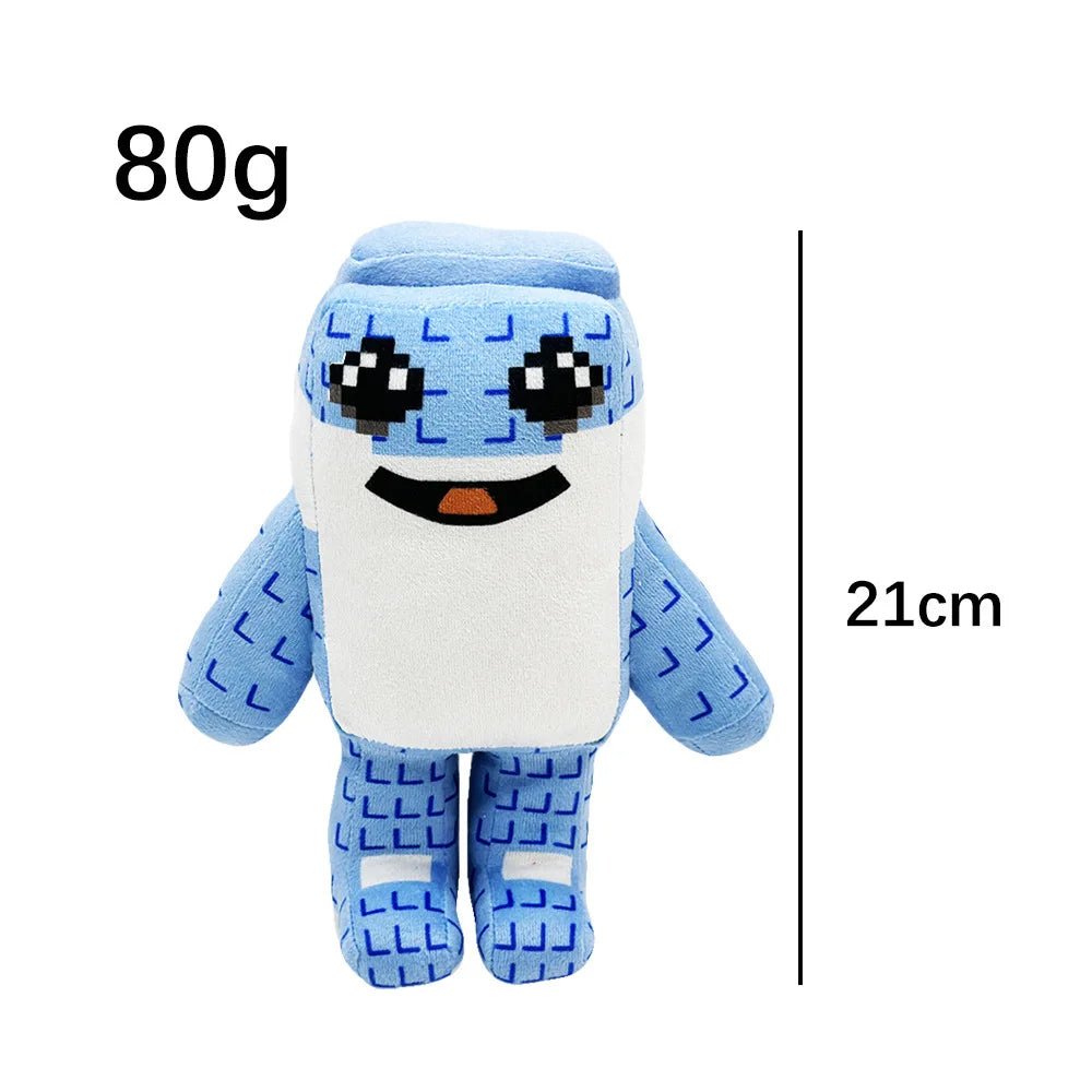 NOVO Steal A Brainrot Esok Sekolah Pelúcia Jogo Quente Periférico Plushie Bonito Dos Desenhos Animados No. 9 casa boneca de pelúcia brinquedo gamer fãs presente